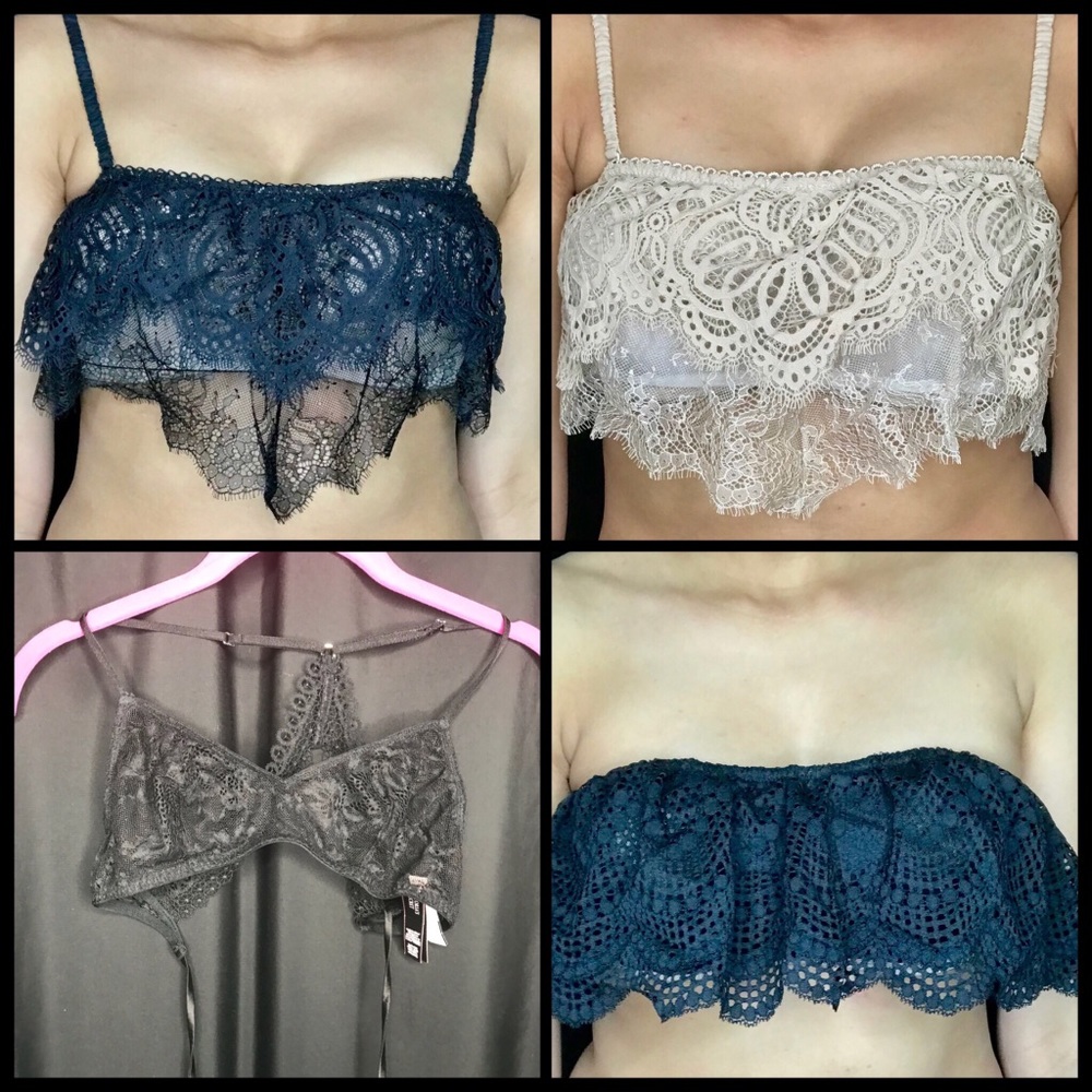 4- Victoria’s Secret Bralettes